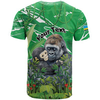 Personalized Rwanda Kwita Izina T Shirt Name a Gorilla - Save a Species - Wonder Print Shop