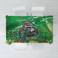 Rwanda Kwita Izina Tablecloth Name a Gorilla - Save a Species - Wonder Print Shop