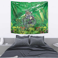 Rwanda Kwita Izina Tapestry Name a Gorilla - Save a Species - Wonder Print Shop