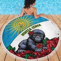 Rwanda Baby Gorilla Beach Blanket Kwita Izina 2025 - Wonder Print Shop