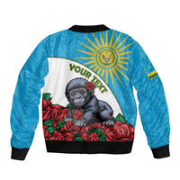 Personalized Rwanda Baby Gorilla Bomber Jacket Kwita Izina 2025 - Wonder Print Shop