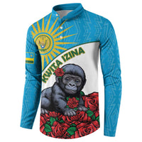 Personalized Rwanda Baby Gorilla Button Sweatshirt Kwita Izina 2025 - Wonder Print Shop