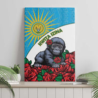 Rwanda Baby Gorilla Canvas Wall Art Kwita Izina 2025 - Wonder Print Shop