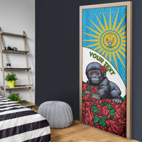 Rwanda Baby Gorilla Door Cover Kwita Izina 2025 - Wonder Print Shop