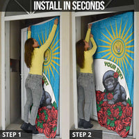 Rwanda Baby Gorilla Door Cover Kwita Izina 2025 - Wonder Print Shop