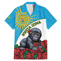 Personalized Rwanda Baby Gorilla Family Matching Mermaid Dress and Hawaiian Shirt Kwita Izina 2025 - Wonder Print Shop
