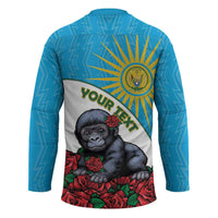Personalized Rwanda Baby Gorilla Hockey Jersey Kwita Izina 2025 - Wonder Print Shop