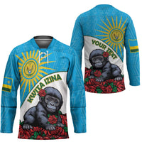 Personalized Rwanda Baby Gorilla Hockey Jersey Kwita Izina 2025 - Wonder Print Shop