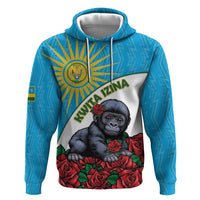 Personalized Rwanda Baby Gorilla Hoodie Kwita Izina 2025 - Wonder Print Shop