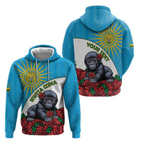Personalized Rwanda Baby Gorilla Hoodie Kwita Izina 2025 - Wonder Print Shop