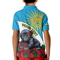 Personalized Rwanda Baby Gorilla Kid Polo Shirt Kwita Izina 2025 - Wonder Print Shop