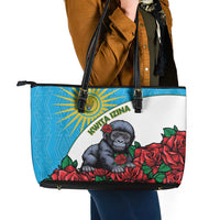 Rwanda Baby Gorilla Leather Tote Bag Kwita Izina 2025 - Wonder Print Shop