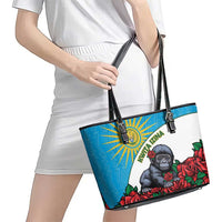 Rwanda Baby Gorilla Leather Tote Bag Kwita Izina 2025 - Wonder Print Shop