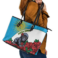 Rwanda Baby Gorilla Leather Tote Bag Kwita Izina 2025 - Wonder Print Shop