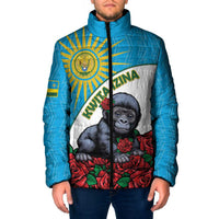 Personalized Rwanda Baby Gorilla Padded Jacket Kwita Izina 2025 - Wonder Print Shop