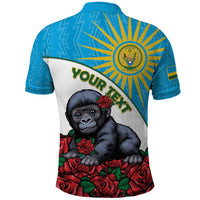 Personalized Rwanda Baby Gorilla Polo Shirt Kwita Izina 2025 - Wonder Print Shop