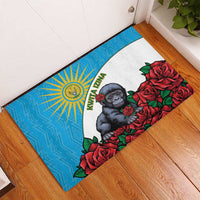 Rwanda Baby Gorilla Rubber Doormat Kwita Izina 2025 - Wonder Print Shop