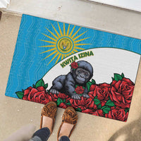 Rwanda Baby Gorilla Rubber Doormat Kwita Izina 2025 - Wonder Print Shop