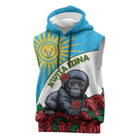 Personalized Rwanda Baby Gorilla Sleeveless Hoodie Kwita Izina 2025 - Wonder Print Shop