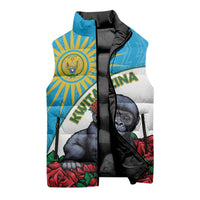 Personalized Rwanda Baby Gorilla Sleeveless Puffer Jacket Kwita Izina 2025 - Wonder Print Shop