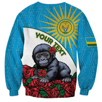 Personalized Rwanda Baby Gorilla Sweatshirt Kwita Izina 2025 - Wonder Print Shop