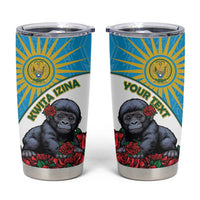Personalized Rwanda Baby Gorilla Tumbler Cup Kwita Izina 2025 - Wonder Print Shop