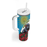 Personalized Rwanda Baby Gorilla Tumbler With Handle Kwita Izina 2025 - Wonder Print Shop