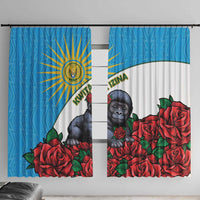 Rwanda Baby Gorilla Window Curtain Kwita Izina 2025 - Wonder Print Shop