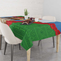 Personalised Eritrea Arabian Camel Tablecloth Gerbera Flower Flag Color - Wonder Print Shop