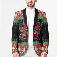 Merry Christmas Ya Filthy Animal Blazer Retro Christmas Humor - Wonder Print Shop
