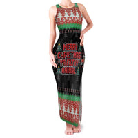 Merry Christmas Ya Filthy Animal Family Matching Tank Maxi Dress and Hawaiian Shirt Retro Christmas Humor - Wonder Print Shop