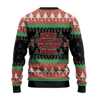 Merry Christmas Ya Filthy Animal Ugly Christmas Sweater Retro Christmas Humor - Wonder Print Shop