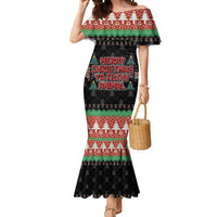 Merry Christmas Ya Filthy Animal Mermaid Dress Retro Christmas Humor - Wonder Print Shop