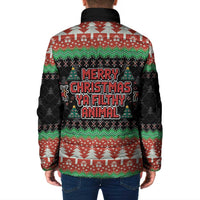Merry Christmas Ya Filthy Animal Padded Jacket Retro Christmas Humor - Wonder Print Shop