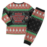 Merry Christmas Ya Filthy Animal Christmas Pajama Set Retro Christmas Humor - Wonder Print Shop