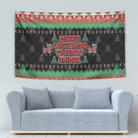 Merry Christmas Ya Filthy Animal Tapestry Retro Christmas Humor - Wonder Print Shop