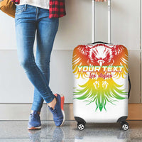 Custom Mali Football Luggage Cover Go Les Aigles White Color - Wonder Print Shop