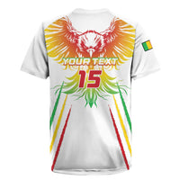 Custom Mali Football Rugby Jersey Go Les Aigles White Color - Wonder Print Shop