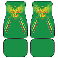 Custom Mali Football Car Mats Go Les Aigles Green Color