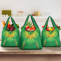 Custom Mali Football Grocery Bag Go Les Aigles Green Color
