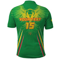 Custom Mali Football Polo Shirt Go Les Aigles Green Color - Wonder Print Shop