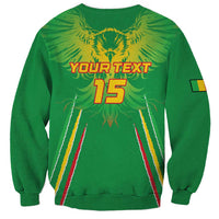 Custom Mali Football Sweatshirt Go Les Aigles Green Color - Wonder Print Shop