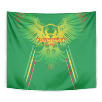 Custom Mali Football Tapestry Go Les Aigles Green Color - Wonder Print Shop