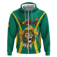 Custom Cameroon Football Hoodie Go Indomitable Lions