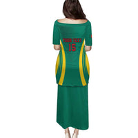 Custom Cameroon Football Puletasi Go Indomitable Lions - Wonder Print Shop