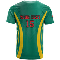 Custom Cameroon Football T Shirt Go Indomitable Lions - Wonder Print Shop