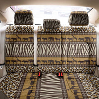 Animal Skin Mix African Pattern Back Car Seat Cover