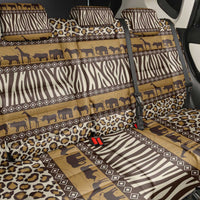 Animal Skin Mix African Pattern Back Car Seat Cover