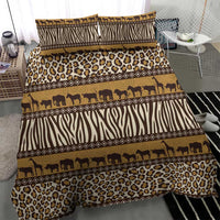 Animal Skin Mix African Pattern Bedding Set
