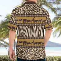 Animal Skin Mix African Pattern Hawaiian Shirt